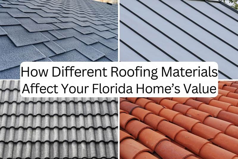 type of roof affects home value
