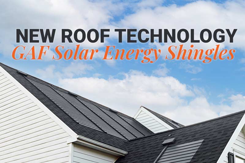 new roofing technology solar shingles