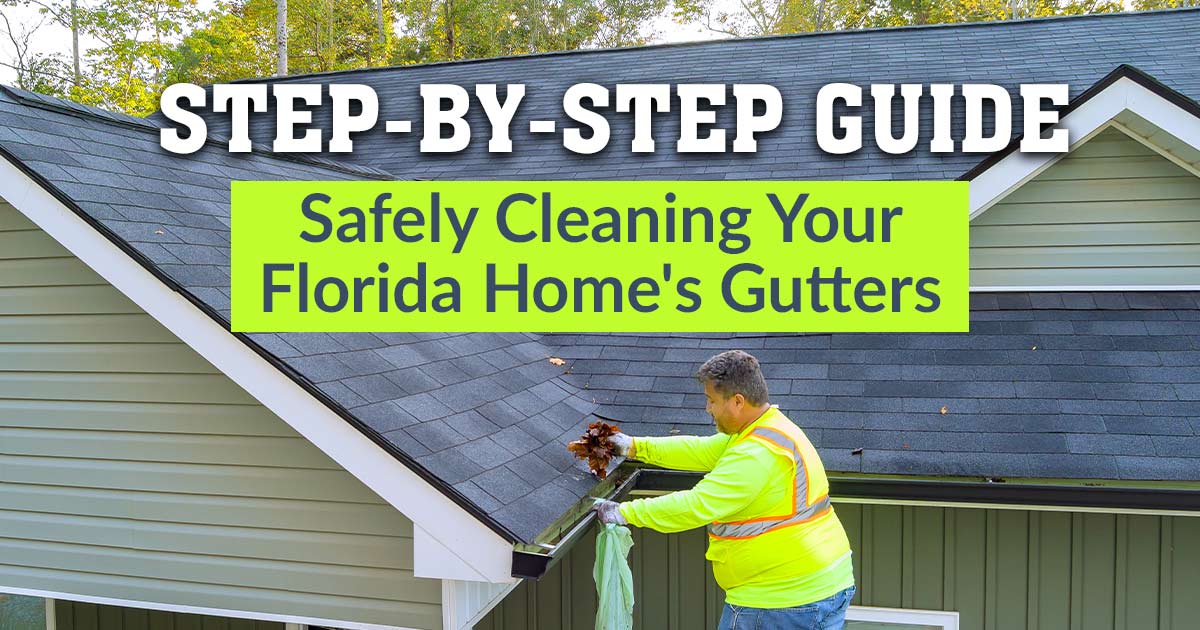 Safely Cleaning Gutters