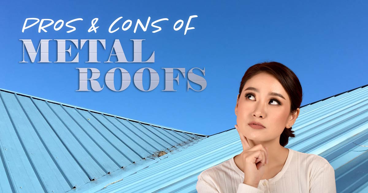 pros and cons of metal roofs